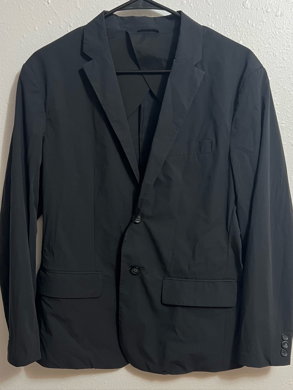 Armani Collezioni Black Two-Button Sport Coat
